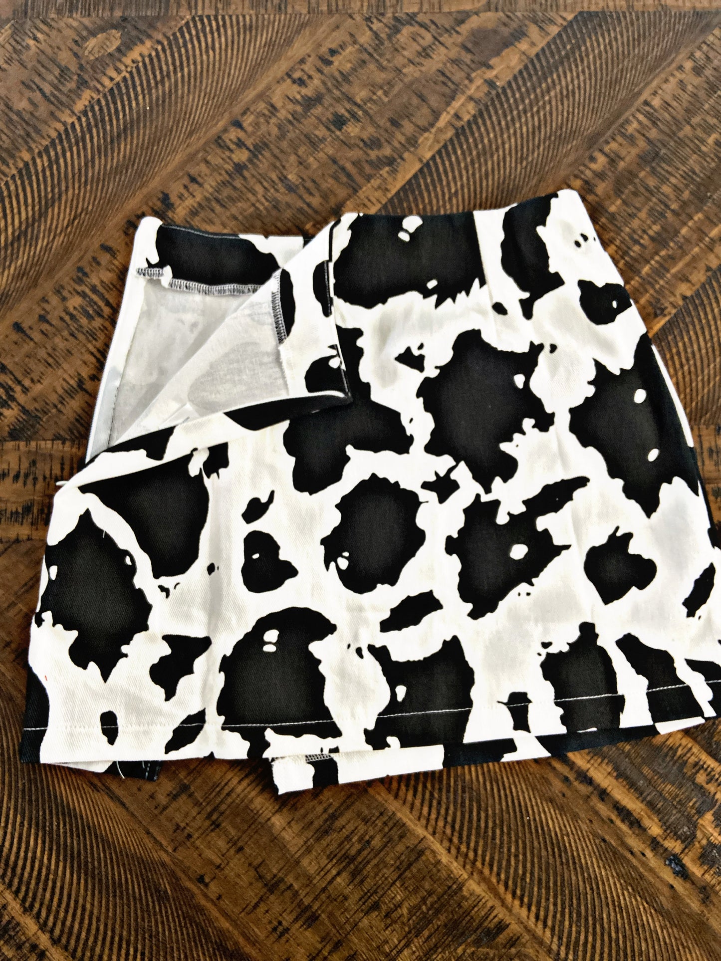 “Mad Cow” Mini Skirt