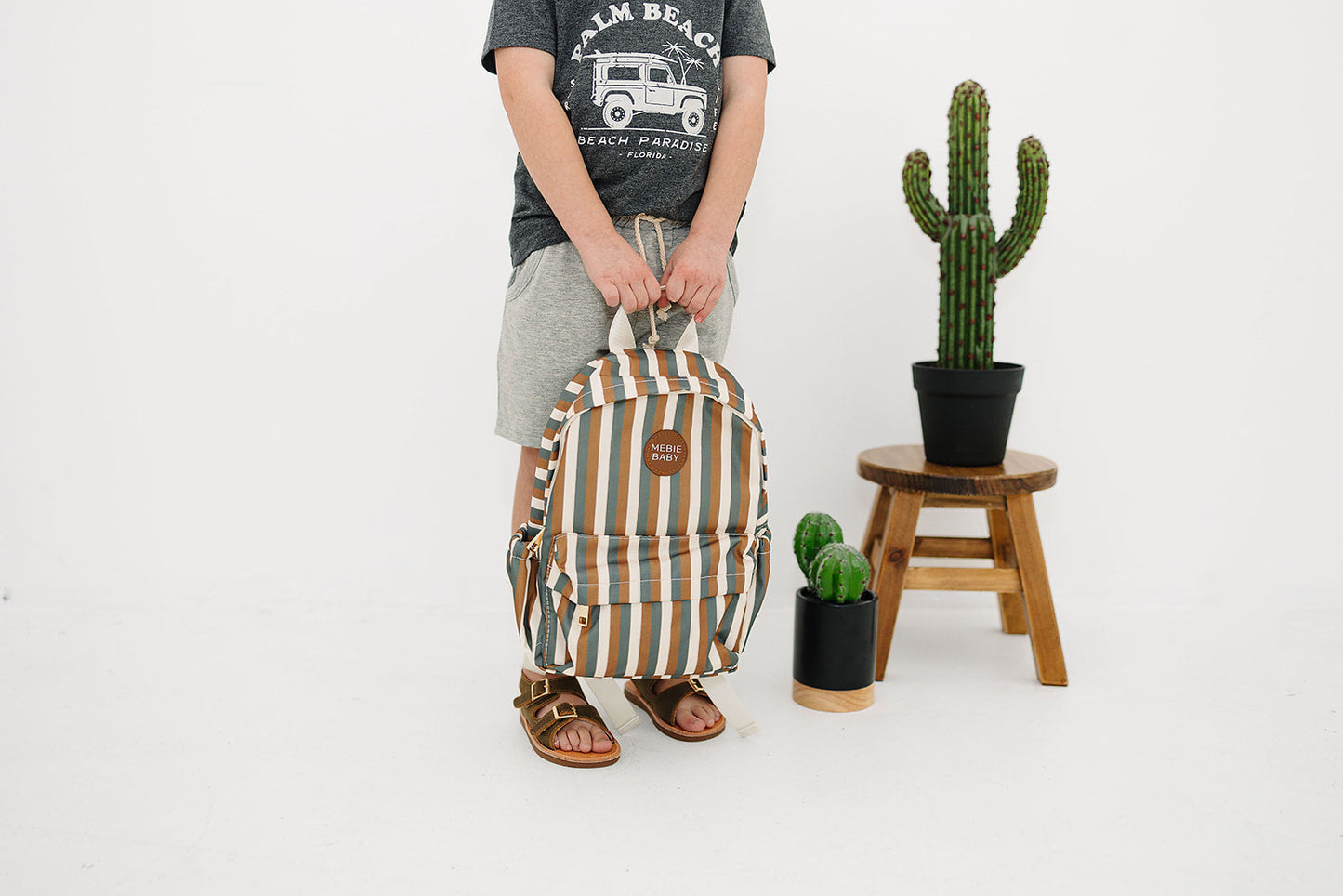 Sunset Stripes Mini Backpack