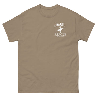 The Cowgirl Surf Club Tee in Brown