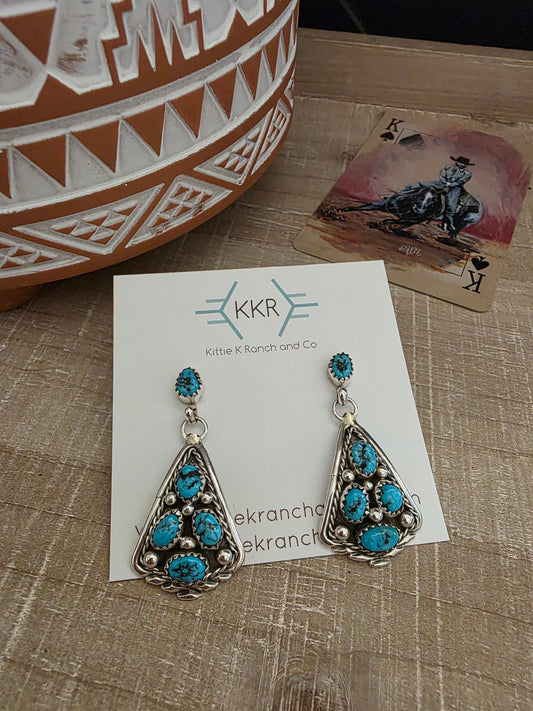 THE MELVIN CHEE CLUSTER DANGLE EARRINGS