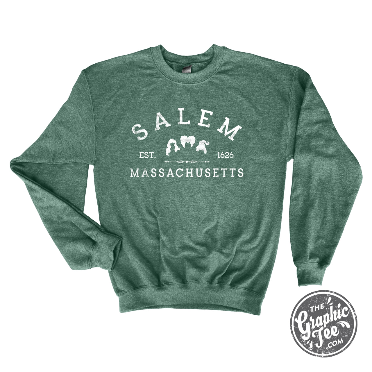 Salem Massachusetts Crewneck Sweatshirt