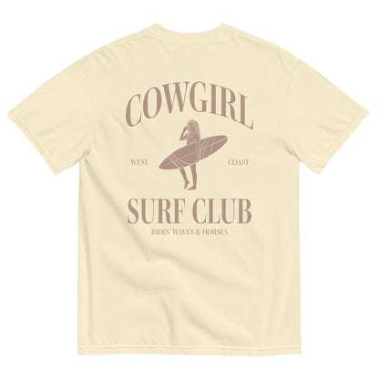 The Cowgirl Surf Club Tee in Ivory