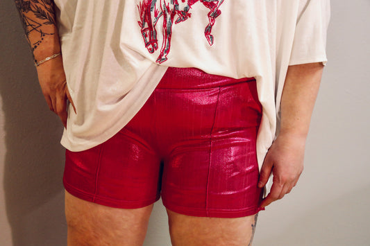 The Lainey Shiny Shorts